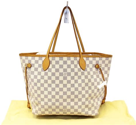 damier azur canvas bag.